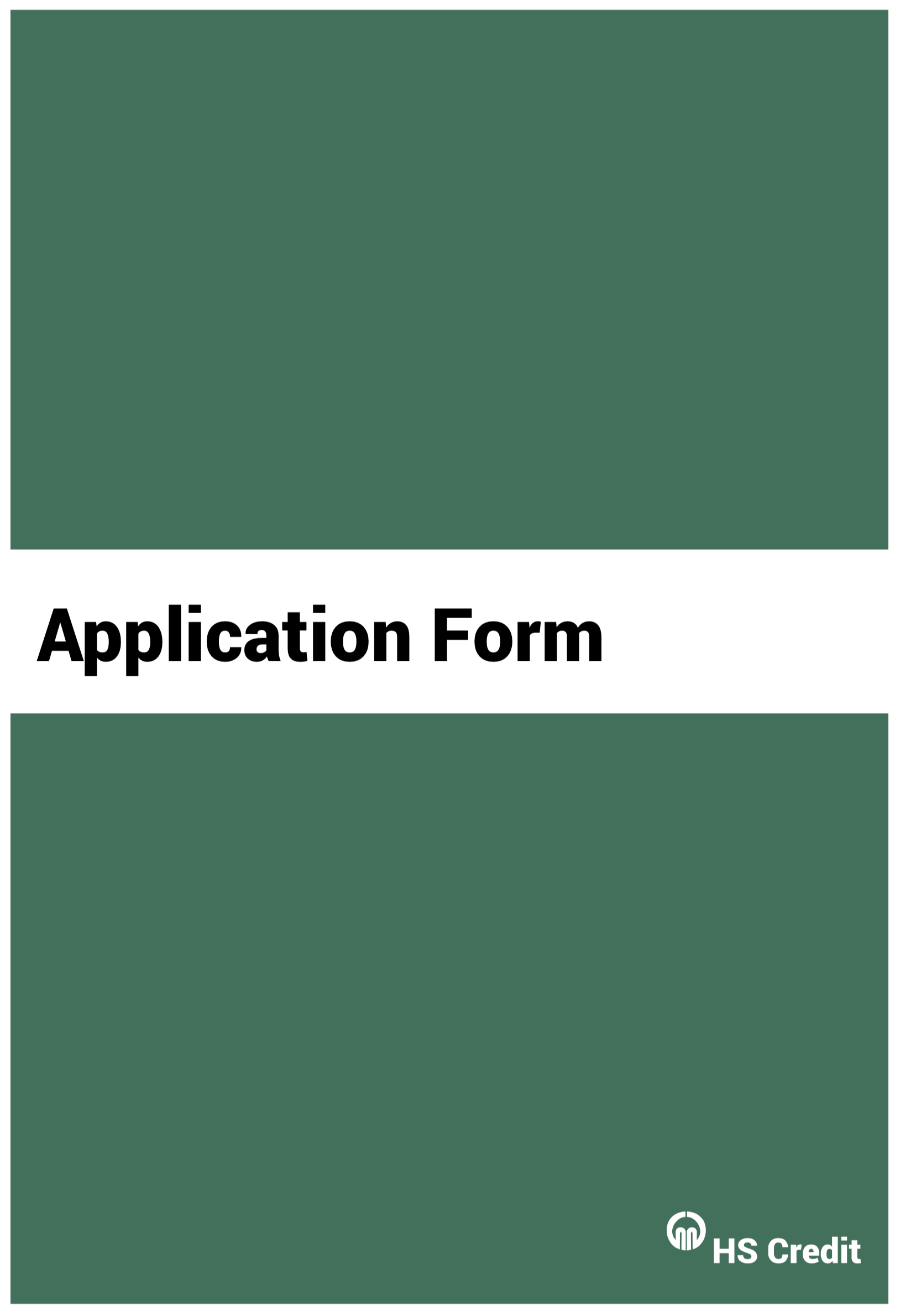 Application Form